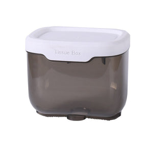 Punch-free Toilet Paper Holder Box Waterproof Storage Toilet Paper Storage Rack Paper Towel Kitchen Bathroom Storage Box