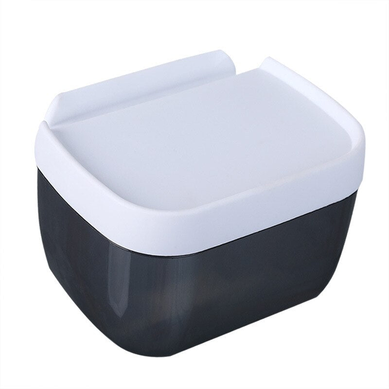 Punch-free Toilet Paper Holder Box Waterproof Storage Toilet Paper Storage Rack Paper Towel Kitchen Bathroom Storage Box