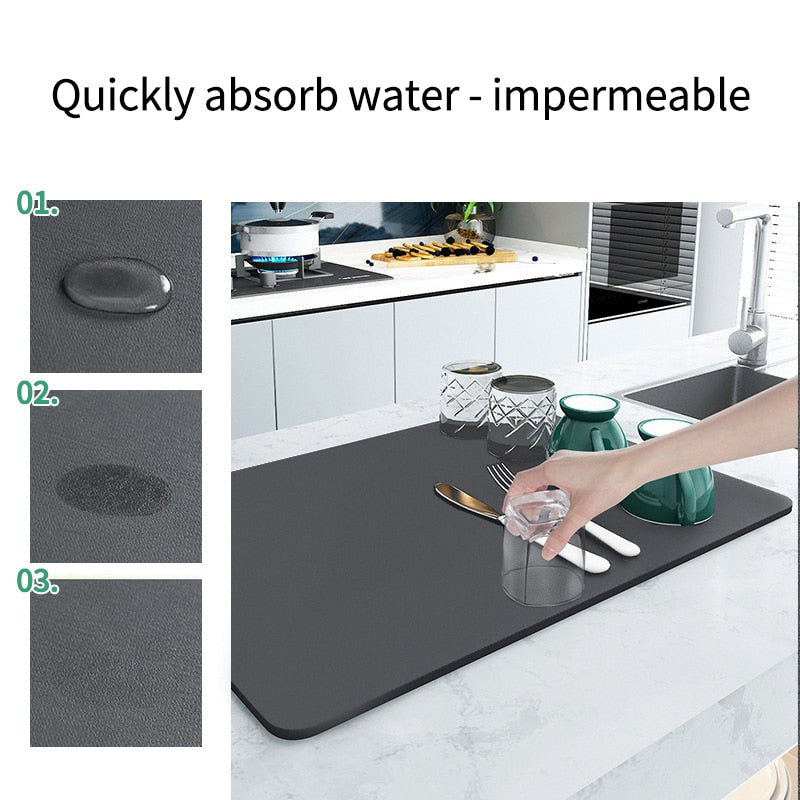 Kitchen Drain Mat