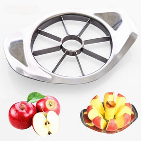 Apple Cutter Fruit Stainless Steel Slicer Corer Chopper Kitchen Gadgets