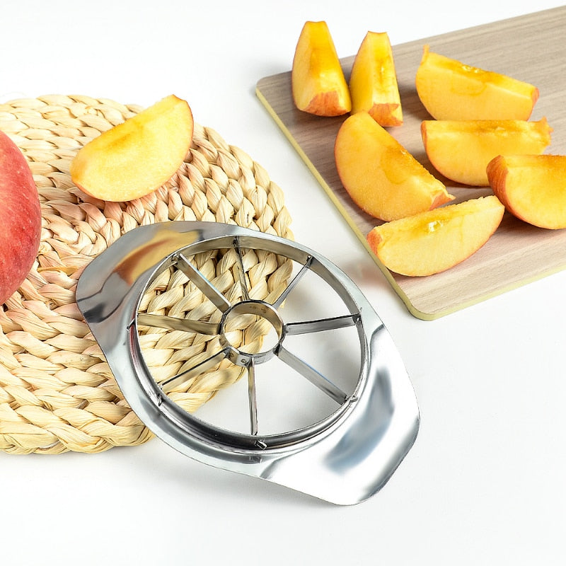 Apple Cutter Fruit Stainless Steel Slicer Corer Vegetable Tools Chopper