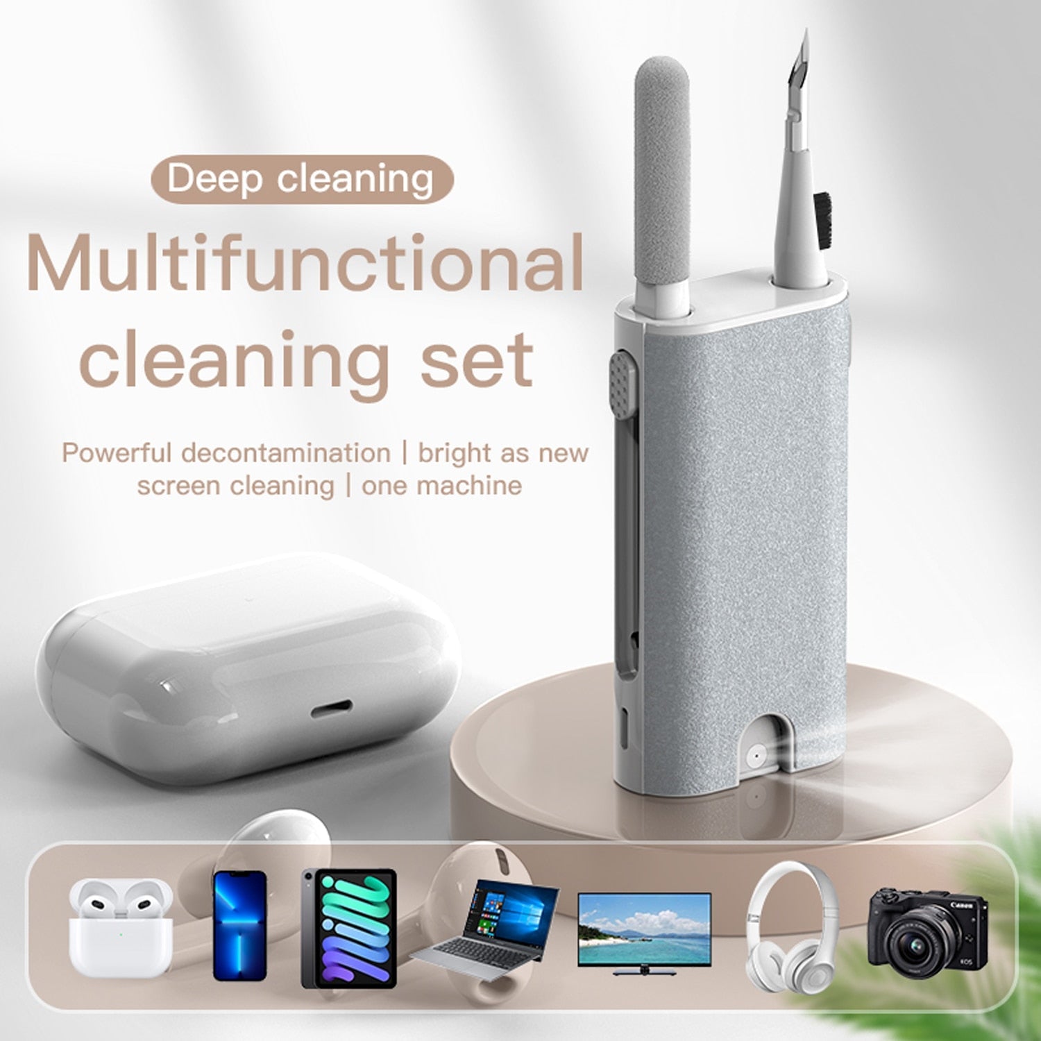 5 in 1 Earphone Phone Screen Cleaner Brush Kit