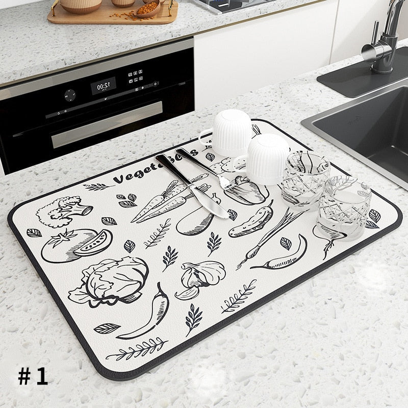 Kitchen Drain Mat