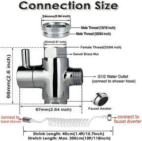 Faucet Extension Shower Set