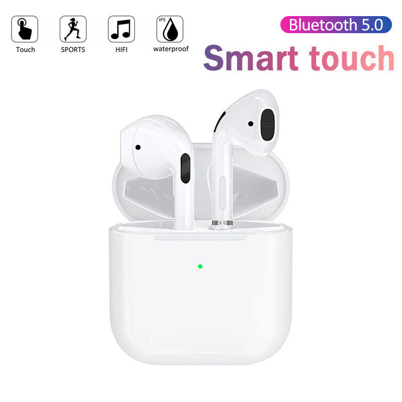 Original TWS Pro 4 Bluetooth 5.0 Earphones Wireless Headphones Hands-Free In-Ear Stereo Earbuds Pro4 Headset For Smart Phones