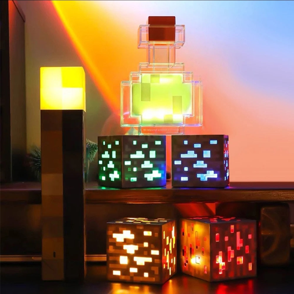 Minecraft Lamp