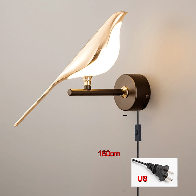 Modern Simplicity Bird Lamp