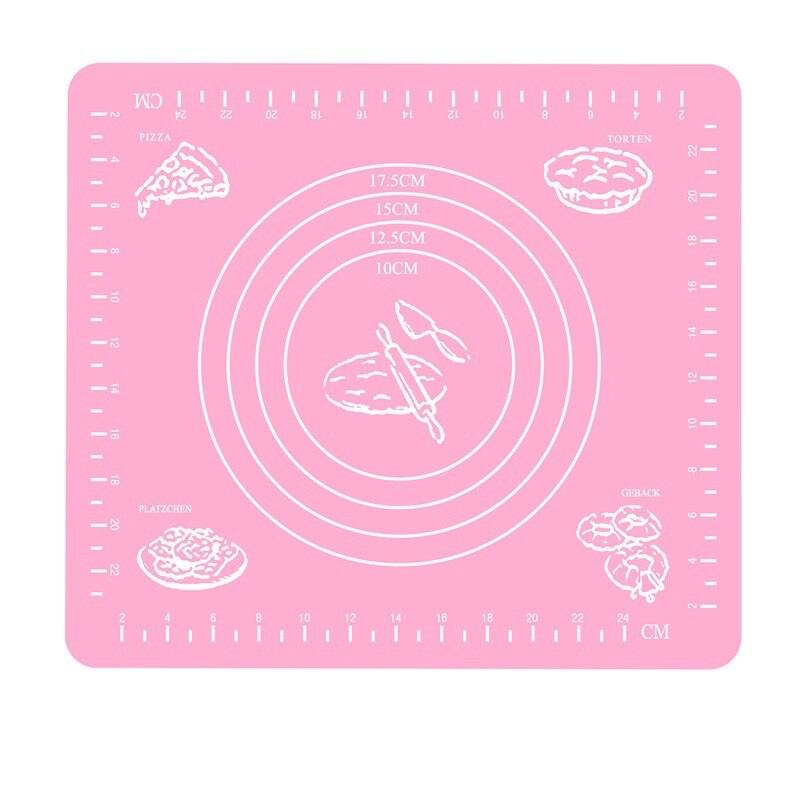 Silicone Baking Mat Non Stick Baking Pastry Mat Kneading Rolling Dough Pad Sheet Kitchen Tools