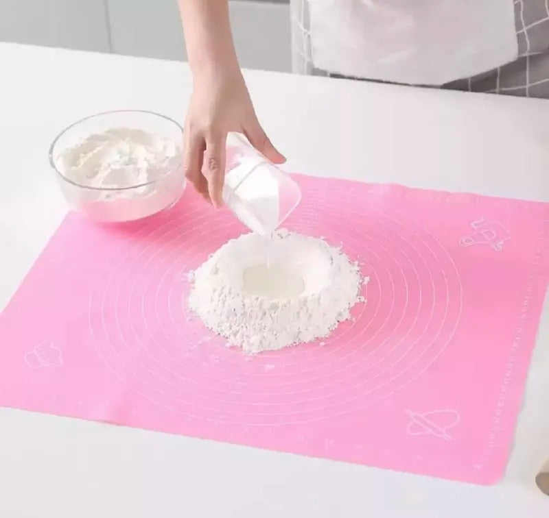 Silicone Baking Mat Non Stick Baking Pastry Mat Kneading Rolling Dough Pad Sheet Kitchen Tools