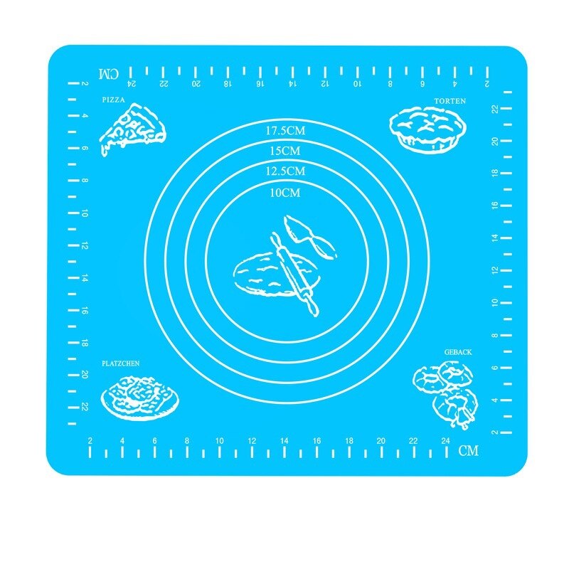 Silicone Baking Mat Non Stick Baking Pastry Mat Kneading Rolling Dough Pad Sheet Kitchen Tools