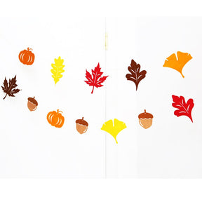 Thanksgiving Door Hanging Thanksgiving Letter Banner Turkey Cake Insert Topper Thanksgiving Maple Leaf Garland Party Decoration