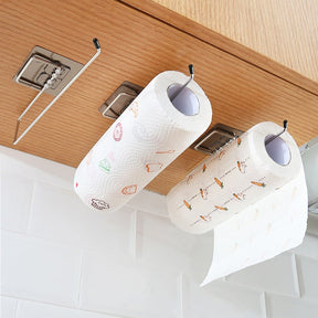 Toilet Paper Holder Bathroom Storage Paper Towel Holder Kitchen Wall Hook Toilet Paper Stand Home Organizer Toilet Accessories