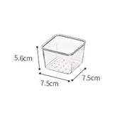 Transparent Drawer Organizer Box for Cosmetics Stationery Jewelry Plastic Storage Drawer Divider Storage Box Office Organizer