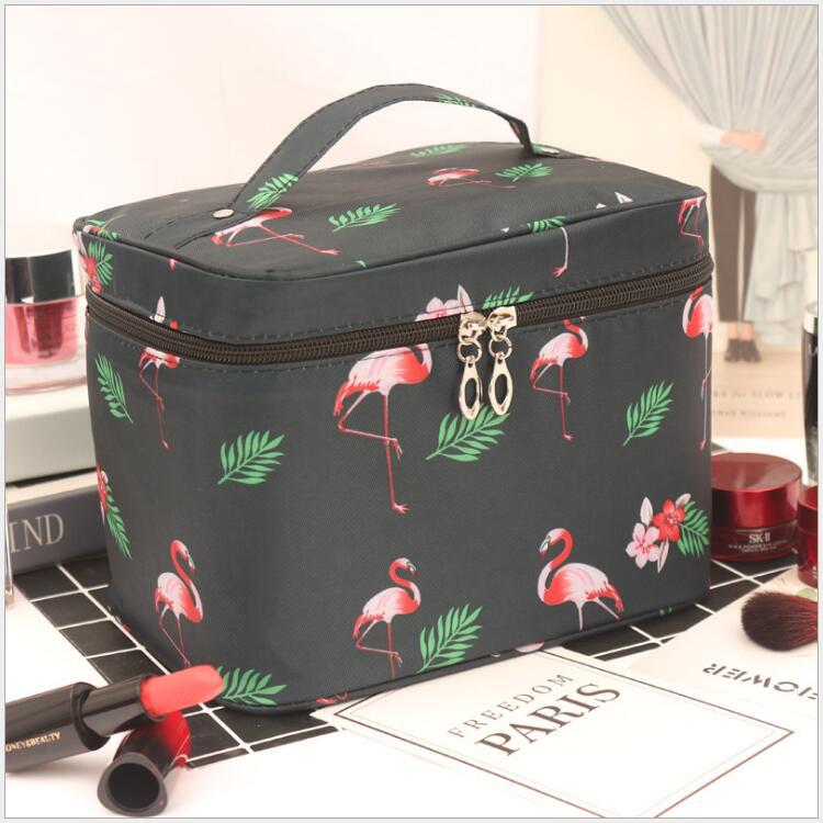 Travel Waterproof Portable Women Makeup Bag High Capacity Toiletries Organizer Storage Cosmetic Cases Zipper Wash Beauty Pouch