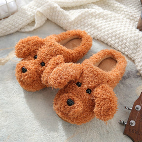 Upgrate Cute Animal Slipper For Women Girls Kawaii Fluffy Winter Warm Slippers Woman Cartoon Milk Cow House Slippers Funny Shoes