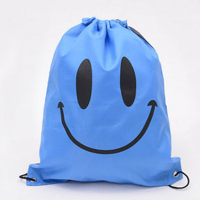 Waterproof Outdoor Beach Swimming Sports Drawstring Backpack Organizer Gym Storage Bag for Shoes Towel Clothes