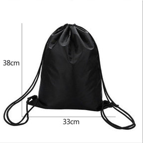 Waterproof Outdoor Beach Swimming Sports Drawstring Backpack Organizer Gym Storage Bag for Shoes Towel Clothes