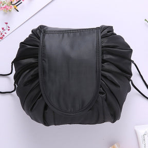 Women Drawstring Cosmetic Bag Travel Storage Makeup Bag Organizer Female Make Up Pouch Portable Waterproof Toiletry Beauty Case