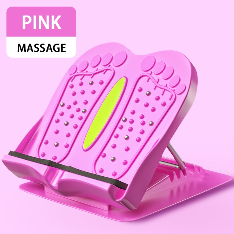 Yoga Massage Board Fitness Pedal Stretcher Folding Stretching Board Adjustable Foot Calf Stretcher Board Stretching Tool Board