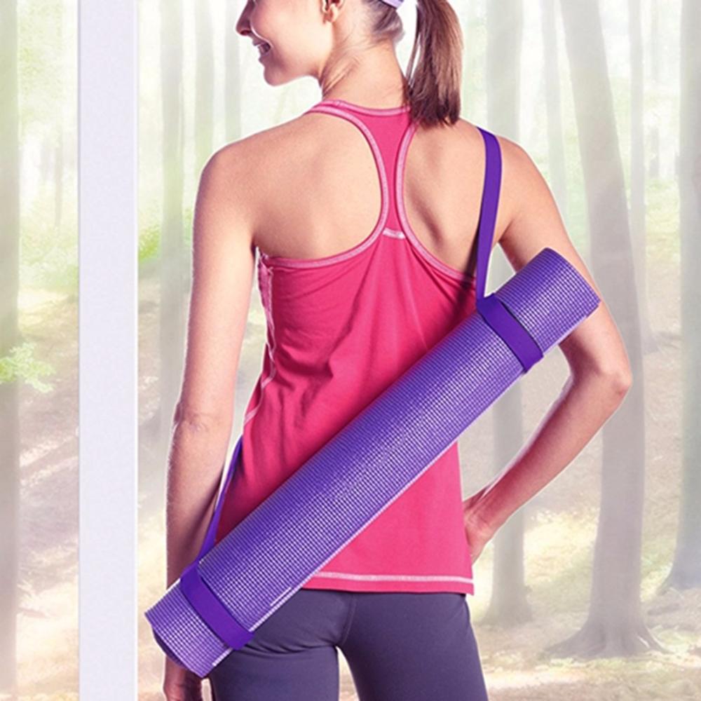 Yoga Mat Sling Carrier Adjustable Yoga Mat Straps Belt Shoulder Carrier Yoga Straps Exercise Stretch Yoga Belt Fitness Equiment