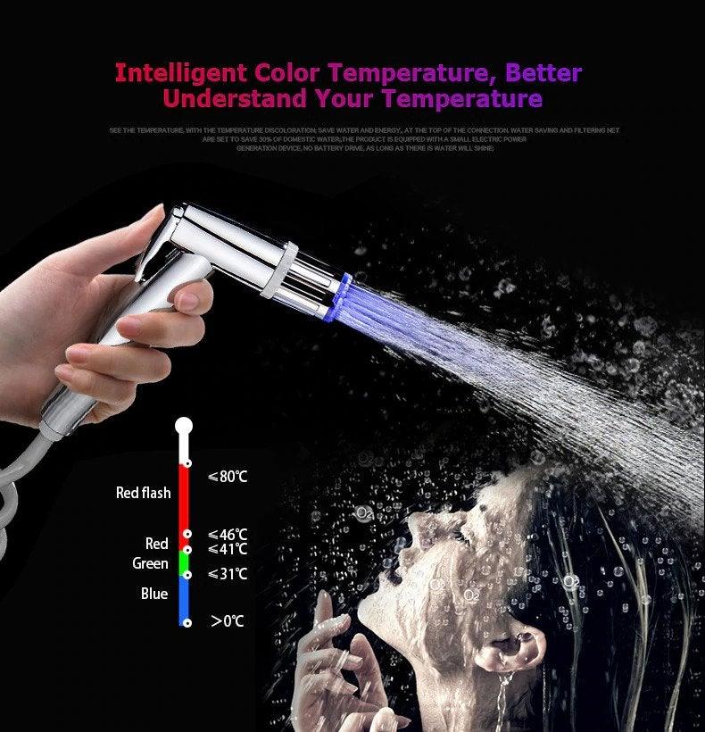 LED Faucet Changes Colors With Temperature