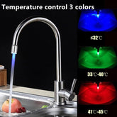 LED Faucet Changes Colors With Temperature