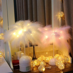 Novelty Feather Night Light