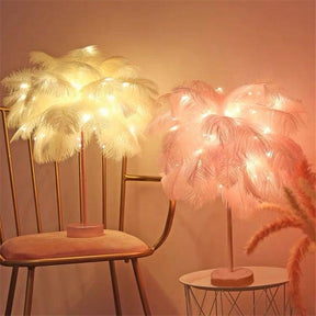 Novelty Feather Night Light