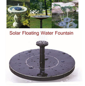 Solar Powered Fountain